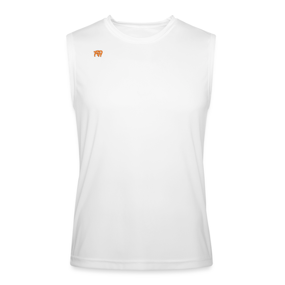 Men’s Performance Sleeveless Shirt - white