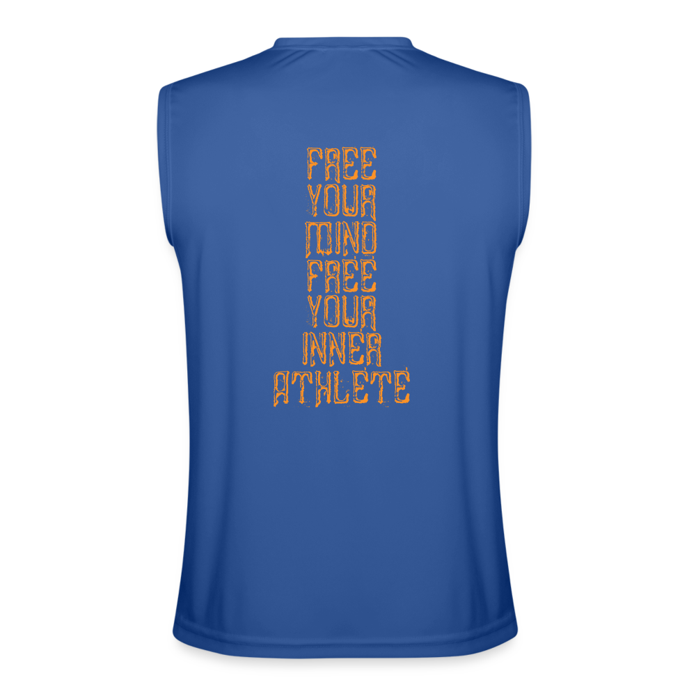 Men’s Performance Sleeveless Shirt - royal blue