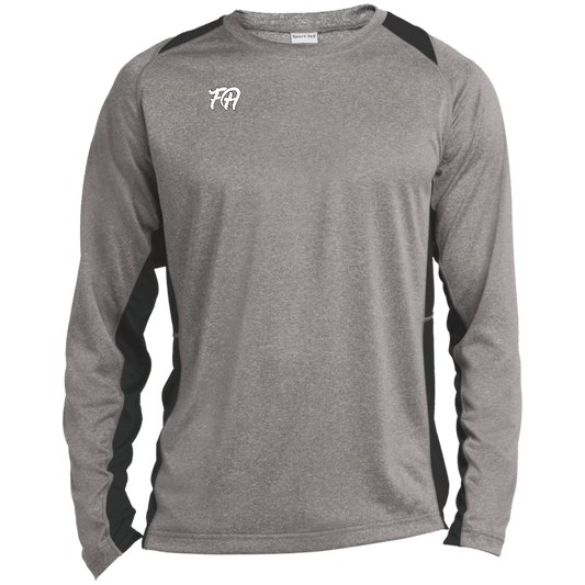 Long Sleeve Colorblock Performance Tee