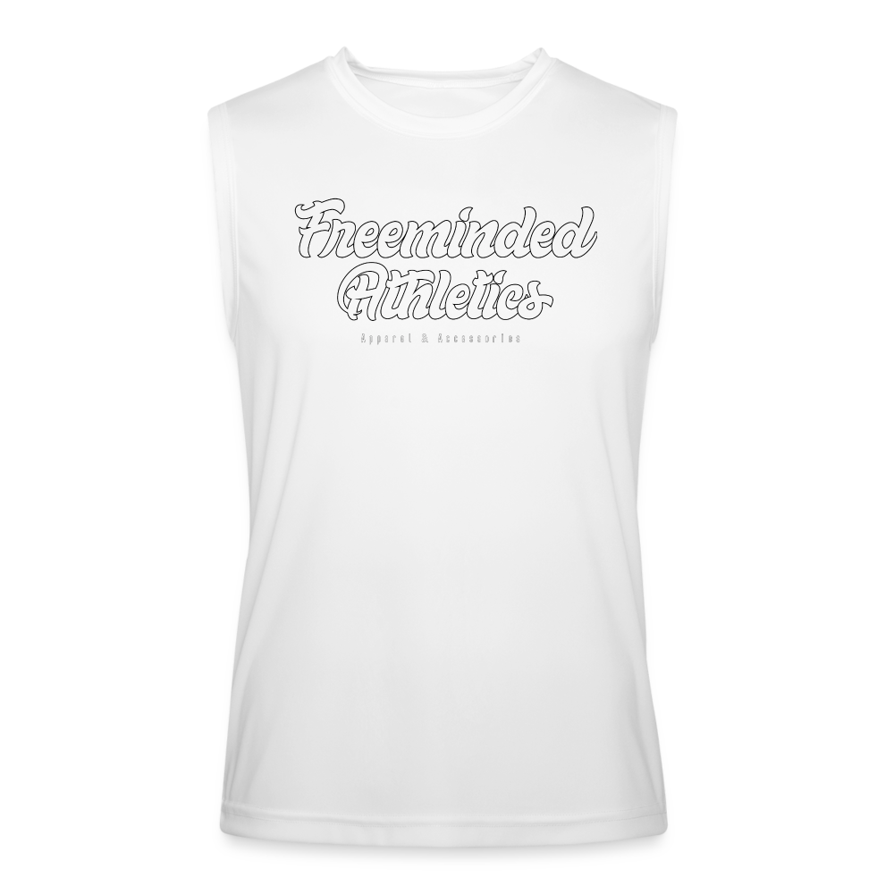 Men’s Performance Sleeveless Shirt - white