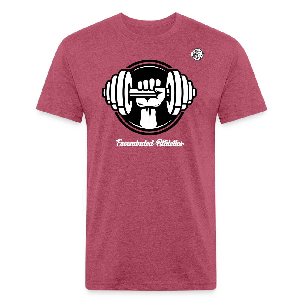 FM Iron Strong T-Shirt - heather burgundy