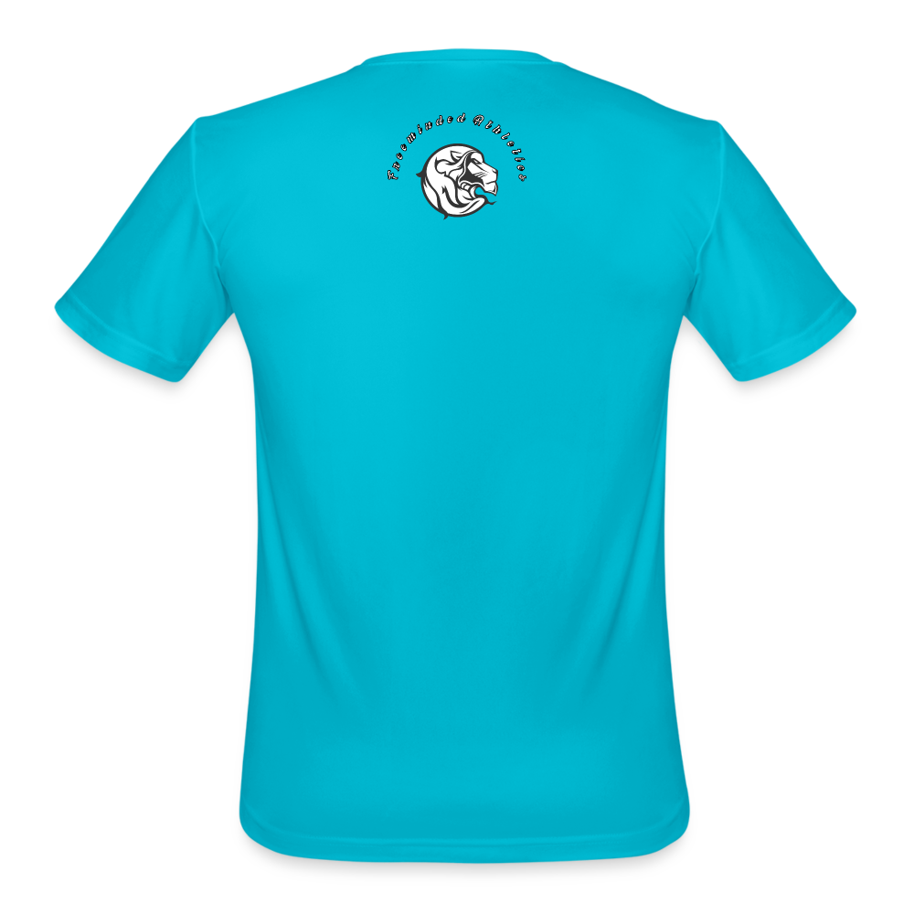Men’s Moisture Wicking Performance Tee - turquoise