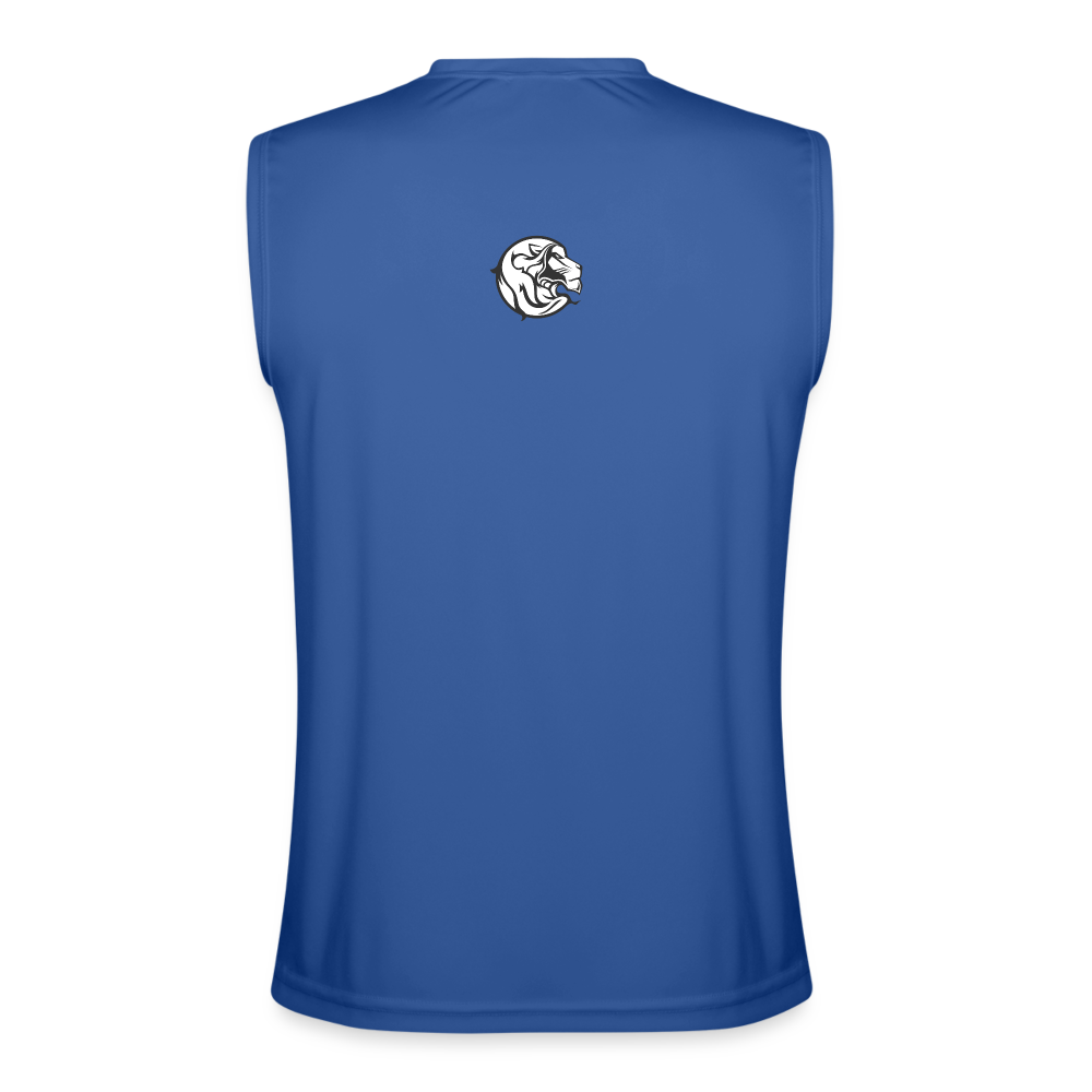 Men’s Performance Sleeveless Shirt - royal blue