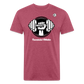 FM Iron Strong T-Shirt - heather burgundy